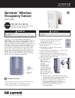 Daintree GE Current WOS2-WM Installation Manual preview