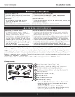 Preview for 2 page of Daintree GE Tetra miniMAX Installation Manual