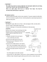 Preview for 23 page of DAISHIN SGB12000HSa Instruction Manual