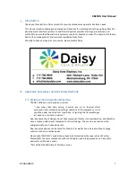 Preview for 5 page of Daisy 4823DH User Manual