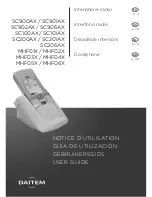 Preview for 1 page of DAITEM SC900AX User Manual