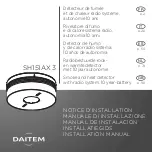 DAITEM SH151AX 3 Installation Manual preview