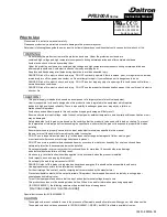 Daitron PFS300A-12 Instruction Manual preview