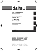 Daitsu ADD10 3NDA0010 Installation And User Manual preview