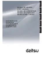 Daitsu ADDH-10 User Manual preview
