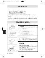 Предварительный просмотр 86 страницы Daitsu ASD 129U11 Operation Manual