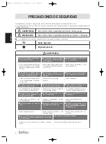 Предварительный просмотр 4 страницы Daitsu ASD 12U Operation Manual