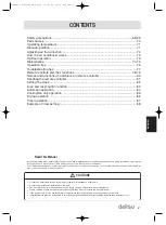 Предварительный просмотр 69 страницы Daitsu ASD 12U Operation Manual