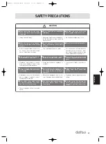 Предварительный просмотр 71 страницы Daitsu ASD 12U Operation Manual