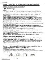 Предварительный просмотр 16 страницы Daitsu ASD 9UI-DB Service Manual