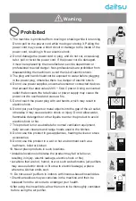 Preview for 7 page of Daitsu CADR-160 User Manual