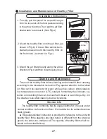 Предварительный просмотр 49 страницы Daitsu DS-18UIAK Owner'S Manual