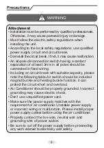 Предварительный просмотр 6 страницы Daitsu DSM-9UIDN Manual