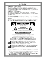 Preview for 2 page of Daitsu LCD 32 Operating Instructions Manual