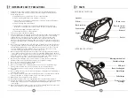 Preview for 3 page of Daiwa MAJ-1010 Operating Instructions Manual