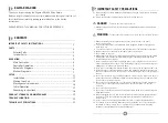 Preview for 2 page of Daiwa Pegasus DWA-9400 Operating Instructions Manual