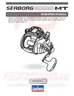 Daiwa SEABORG 1000 MT Operating Manual preview