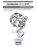 Preview for 1 page of Daiwa Seaborg 500Fe Operating Manual