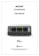 Daiwha Meditom DT-300S User Manual preview