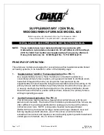 DAKA 622 Installation And Operation Instruction Manual preview