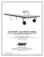 DAKA Low Pro Assembly Manual preview