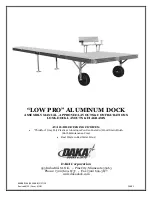 Preview for 1 page of DAKA Low Pro Assembly Manual