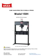 Dake 150H Instructional Manual preview