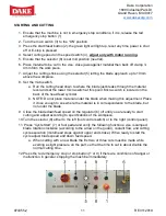 Preview for 12 page of Dake 974355-2 Instruction Manual