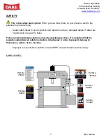 Preview for 8 page of Dake FORCE 100 Instructional Manual