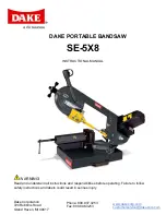 Dake SE-5X8 Instructional Manual preview