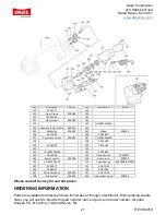 Preview for 22 page of Dake SE-5X8 Instructional Manual