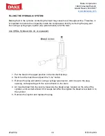 Предварительный просмотр 17 страницы Dake Technics 350 SA Instruction Manual