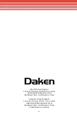 Предварительный просмотр 31 страницы Daken D11BP Owner'S Manual