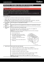 Предварительный просмотр 20 страницы Daken D200SS Owner'S Manual