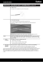 Предварительный просмотр 29 страницы Daken D30SS,D60BS,D98BS Owner'S Manual