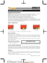 Предварительный просмотр 7 страницы Daken Techfence MT5 Installation And Operation Manual