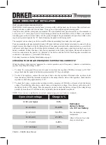 Preview for 8 page of Daken Techfence MT5 Installation And Operation Manual