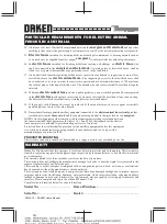 Preview for 12 page of Daken Techfence MT5 Installation And Operation Manual