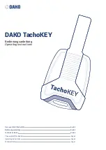 DAKO TachoKEY Operating Instructions Manual preview