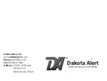 Preview for 12 page of Dakota Alert DAPT-4000 User Manual