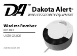 Preview for 1 page of Dakota Alert DCR-4000 User Manual