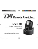 Dakota Alert DVR-01 User Manual preview