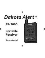 Dakota Alert PR-3000 Owner'S Manual preview