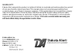 Preview for 12 page of Dakota Alert PR-4000 User Manual