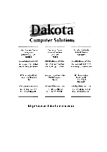 Preview for 16 page of Dakota Computer Solutions Scout KVM Switch Installation And Operation Manual