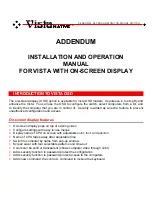 Preview for 19 page of Dakota Computer Solutions Vista Installation And Operation Manual