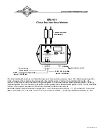 Preview for 1 page of Dakota Digital BIM-16-1 Manual