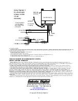 Предварительный просмотр 8 страницы Dakota Digital CMD-1000 Manual