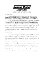 Предварительный просмотр 1 страницы Dakota Digital CMD-3000 Manual