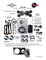 Preview for 1 page of Dakota Digital HDX-2060 Installation Instructions